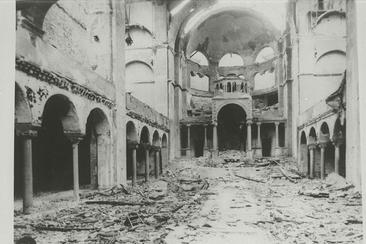 Destruction of the Fasenstrasse Synagogue, Berlin